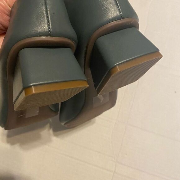 C.PARAVANO Women’s Low Block Heel BluePumps Size EU 41 US 10/10.5 SEE DESCRIPTIO - Picture 7 of 12